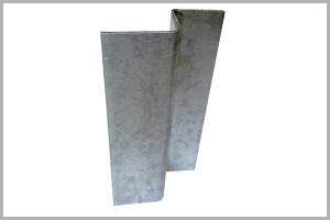 Профиль металлический вертикальный промежуточный для вентилируемого фасада